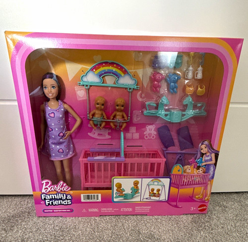 Mattel barbie family friends - mattel,