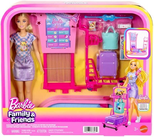 Barbie family friends - barbie, &