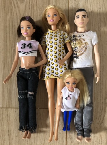 Mattel barbie doll family - mattel,
