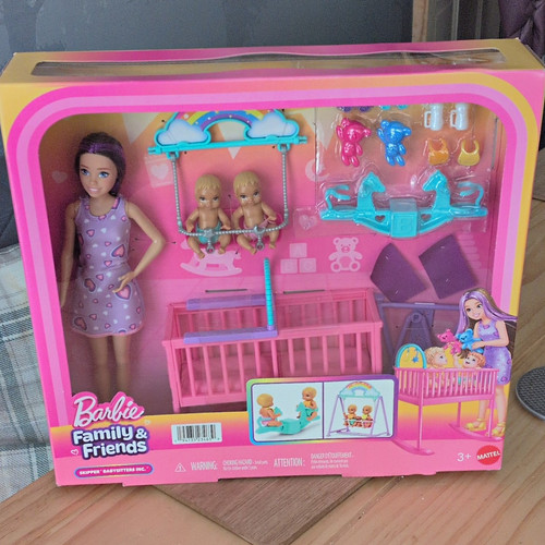 Mattel barbie family friends - mattel,