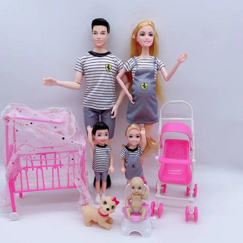 Barbie happy family pregnant - happy,