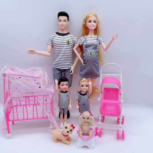 Barbie happy family pregnant - happy,
