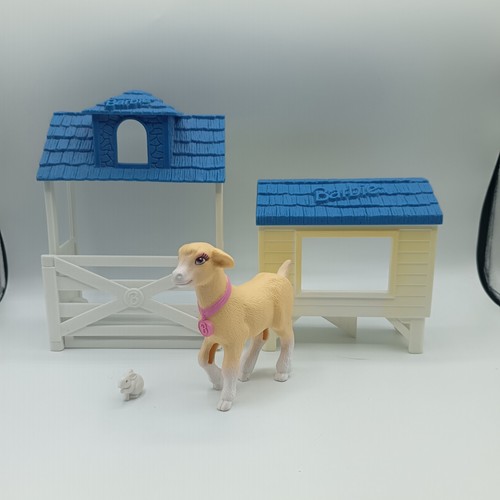 1997 barbie riding - barbie, stable