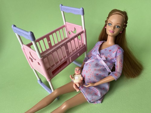 Barbie happy family pregnant - happy,