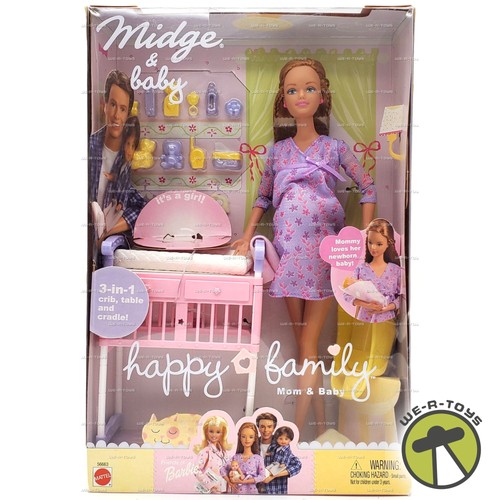 Barbie happy family midge - barbie,