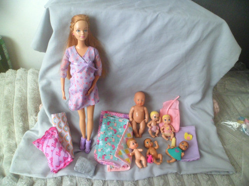 Barbie doll happy - barbie,